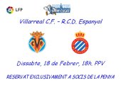 Villarreal C.F. - RCD Espanyol